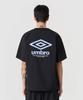 UMBRO Seersucker Short Sleeve Piste Black Ur223Cwt64 (A Type)
