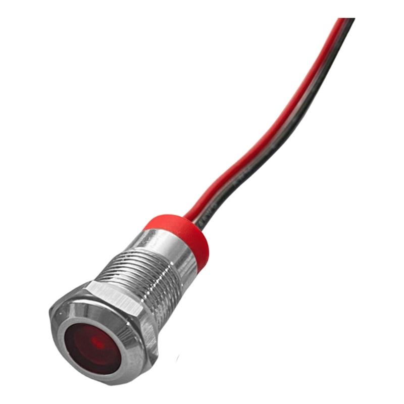 High Visibilitys Signals Light Metal Signals Indicators 220V Voltages For Machinery Control Panel And DIY Applications