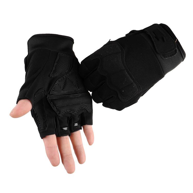 Half-finger Gloves Outdoor Sports Fitness Shockproof Cycling Army Fans Special Forces Tactical Gloves