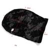 Sexy Black Lace Mask See-through Full Face Hood Fashion Cosplay Headgear  Parties