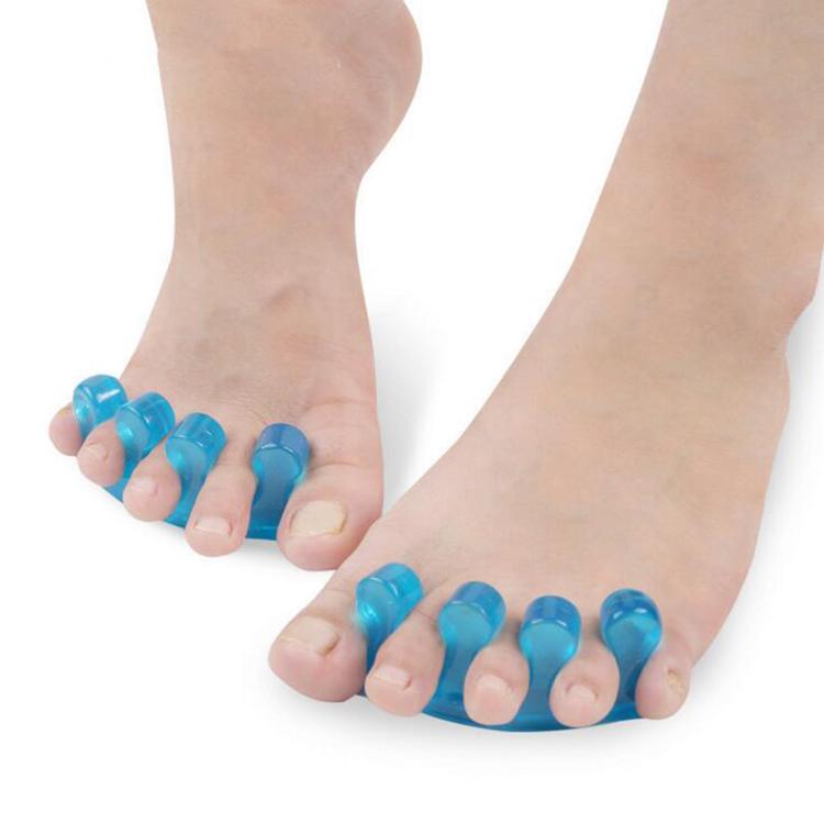 Wholesale Directly From Factory Soft Flexible Pedicure Silicone SEBS Gel Toe Spreader синий