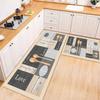 Non Slip Washable Kitchen Rug Vibrant Colors Home Decorative Mat Anti Skid Floor Carpet Practical Housewarming Gift