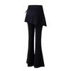 2026 Women's High Waist Slimming Yoga Pants, Two-Piece Set with Micro Flare and Side Drawstring