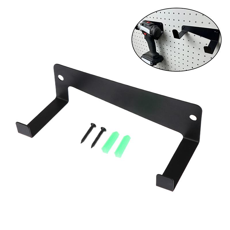 Heavy Duty Lawn Mower Hanger Power Tools Wall Mounted Fixed Bracket Holder Angle Grinder Polisher Metal Holder Storage Rack