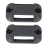 2set Caravan Ladder Bracket Base Grey Plastic Bunk Ladder Bracket Kit for Titta Swift Coachman Caravan Motorhome RV Accessory