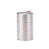 Stainless Steel Irregular Cylindrical Hip Flask