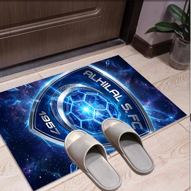 football club F.C Pattern Rug, Indoor/Outdoor Mat, for Picnic, Gameroom, Bedroom, Office, Living Room, Home Decor Carpet, Birthday Gift