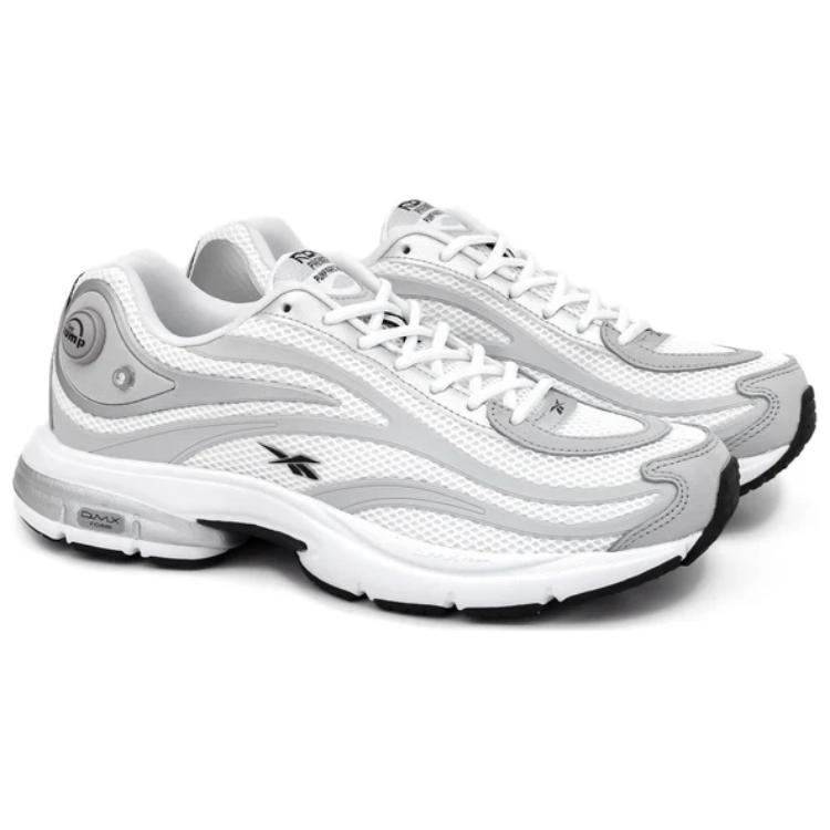 Reebok Premier Pump Paris White Silver Metallic Unisex Sneakers Grey-1 100204587