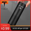 Bilklistermärke Tesla 500 ml Bärbar Smart Termosvattenflaska Kopp Biltillbehör För Tesla Model 3 Y S X Cybertruck Juguete