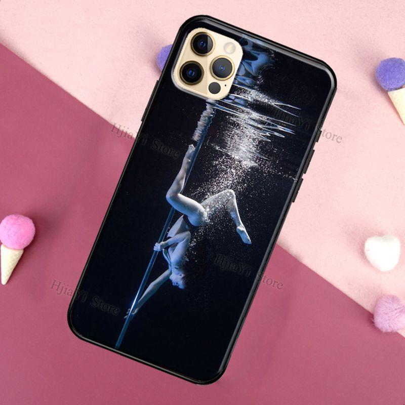 Pole Dance Dancing Fitness Case For iPhone 11 Pro Max 12 13 Mini X XS XR 7 8 Plus SE 2020 Coque For iPhone 13 Pro