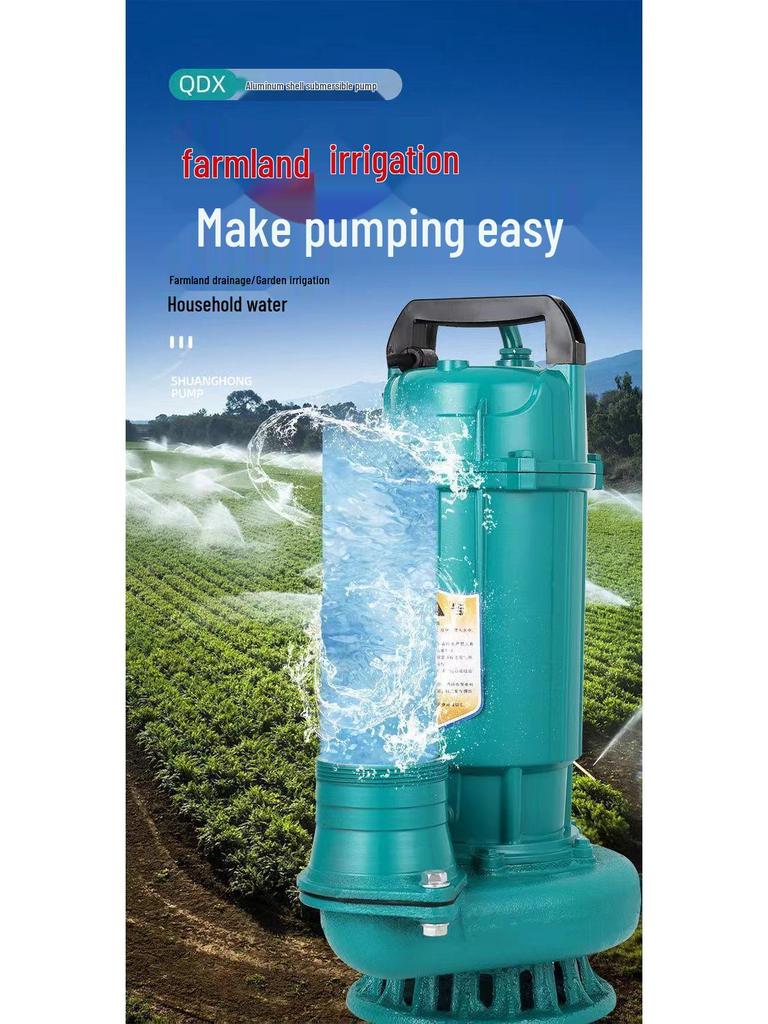 Hochleistungs-Tauchwasserpumpe für Haushalts- und Landwirtschaftliche Nutzung - Großer Durchmesser & Hoher Durchfluss