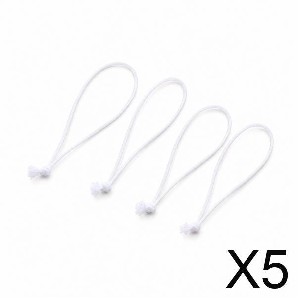 6xFishing Line Phone Strap, HandKnotted Nylon Mobile Lanyard 4.8cm, Uniform Cord for Commuters,