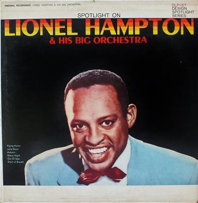 LP Record LIONEL HAMPTON  HIS BIG ORCHESTRA  Spotlight On Lionel Hampton  His B DLP157 DESIGN 1962 US Jazz Used