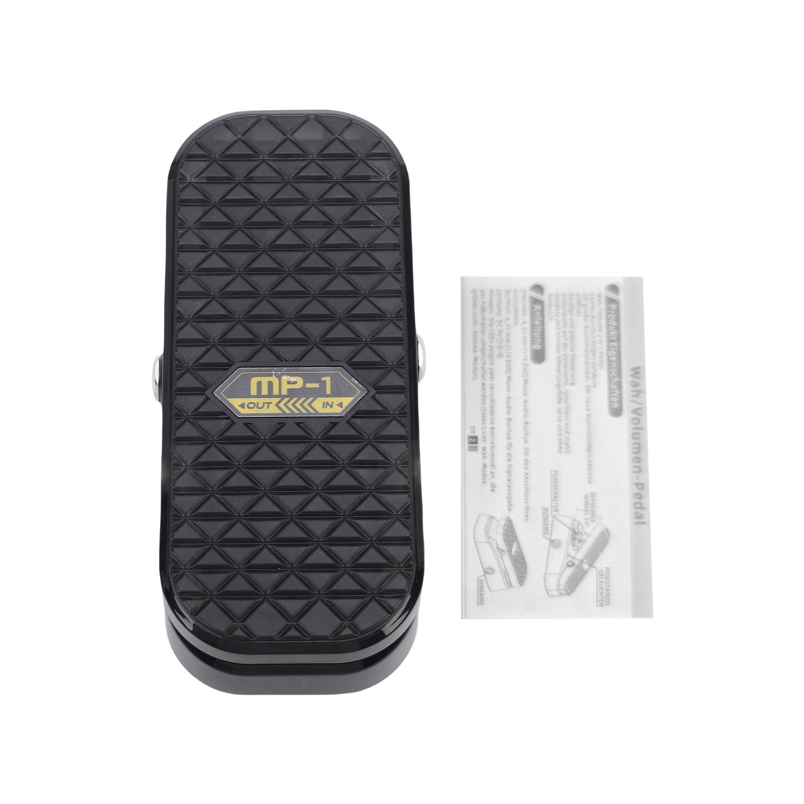 Гитарная педаль Вау-громкости 2-функциональная педаль эффектов с экранированной индуктивностью RM Гитарные эффекты Вау-громкости для электрогитары