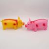 Schreiendes Schwein Quietschespielzeug mit realistischem Geräusch Weiches TPR Stressabbau Fidget für Kinder Erwachsene Niedliches tierförmiges Dekompressions-Gadget