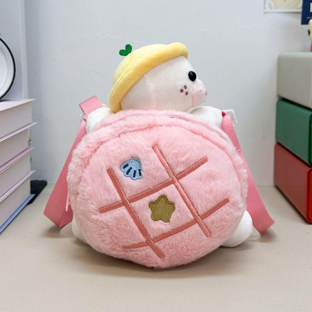 Plush Doll Turtle Doll Shoulder Bag Phone Bag Cartoon Plush Schoolbag  Students