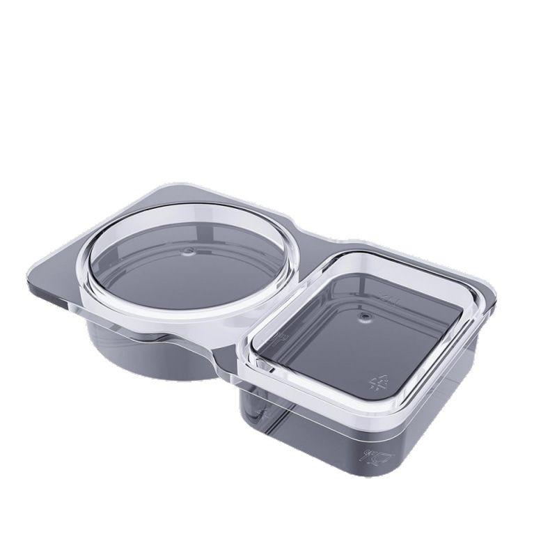 Disposable Sauce Plastic Box Seasoning Box Cup Dipping Sauce Oil Vinegar Chili Sauce Box Dipping Sauce Salad Dressing