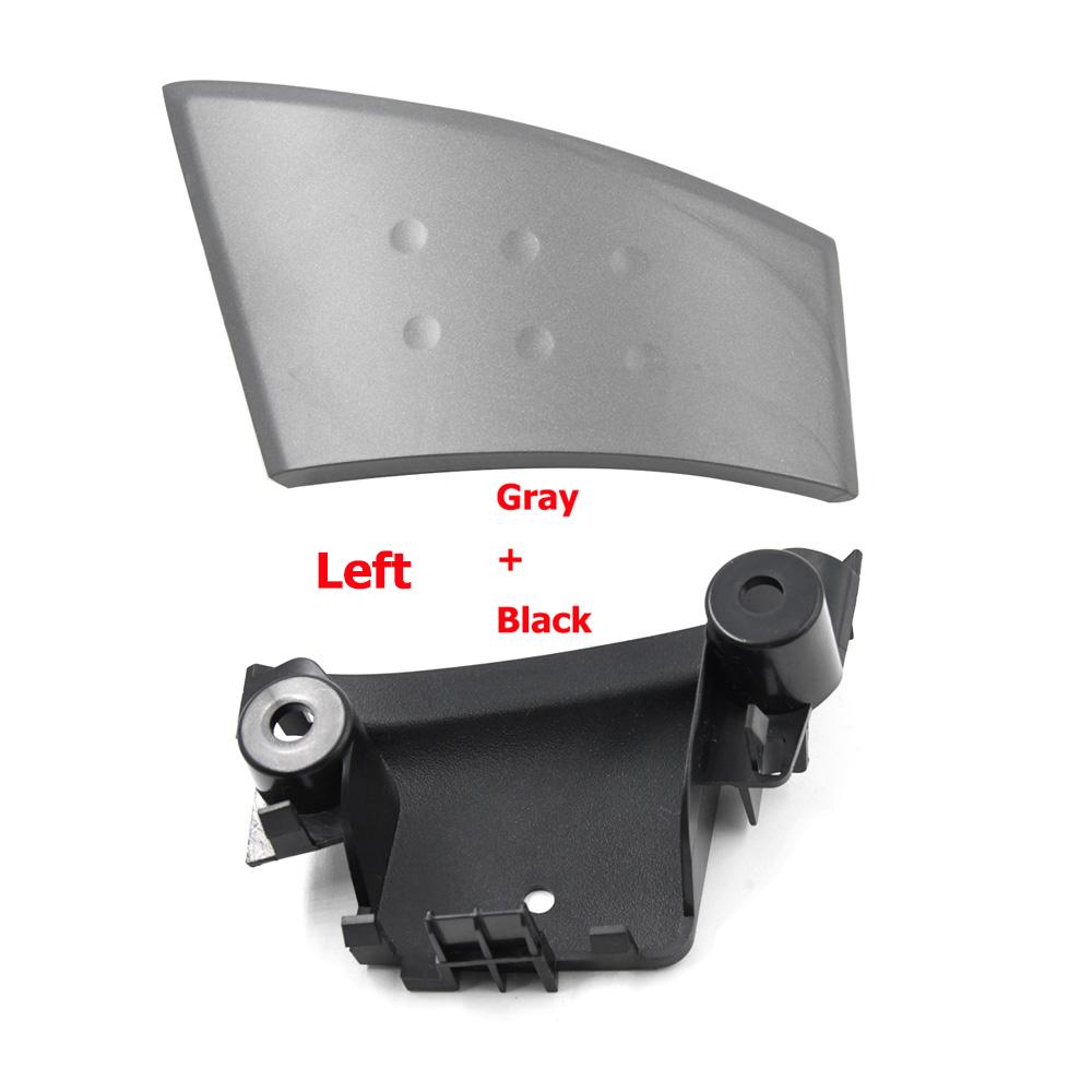 Car Gray Inner Handle Cover For Peugeot 107 Toyota Aygo Citroen C1 2005-2014 Door Buckle Hand Cover Door Armrest Base For BYD F0