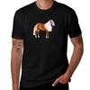 Halflinger Stallion Tshirt Soft Durable Cotton Tshirt