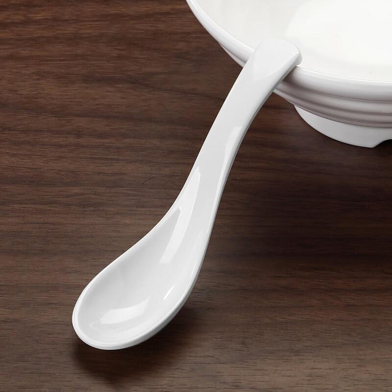 Food Grade A5 Melamine Soup Spoons (10-Pack)