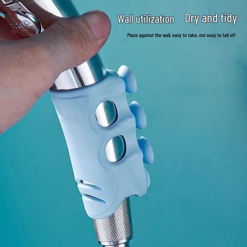 Silicone Suction Cup Adjustable Shower Head Holder for Kids