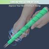 MAZEL Golf Grips, Green Thread Pattern, Midsize, 10 Pieces