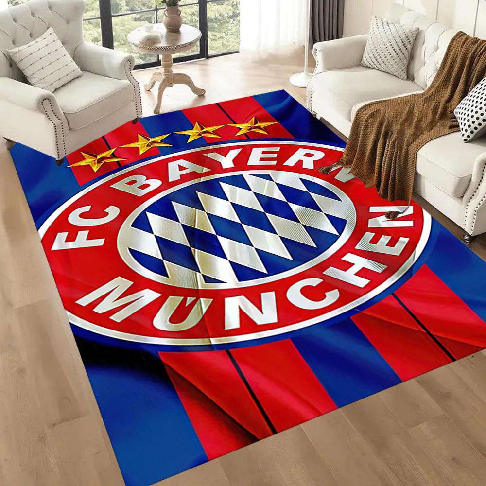 Bayern Munich Floor Mat Perfect for Game Room Decorate Room Dining Room Bedrooms Anti-slip Rug Anime Office Decor Gift for Festivals