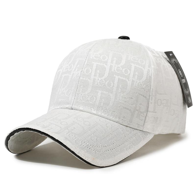 Embroidered Letter Baseball Cap—Breathable Summer Sun Hat, UV-Protective Outdoor Hat, Adjustable Size