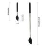 Extendable Back Scratcher Nose cleaning Scrubber Silicone Massage Brush Telescopic Backscratcher
