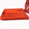 Wool Scarf for Women Autumn and Winter Warm Tassel Large Shawl Winter Scarf Solid Color Cashmere Scarf Imitation Cashmere Scarf