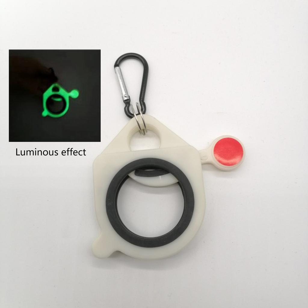 Portable Stable Cable Tie Organizer Fluorescent Organizer Storage Cable Tie Holder Cable Tie Storage Tool for Household