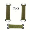 2pcs Backpack Patches Molle Attachment Patches Display Molle Strips for DIY Badges