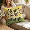 45*45 CM Pillow Covers Soft Cushion Cover Letter Decoration Throw Pillow Case  Spring Summer