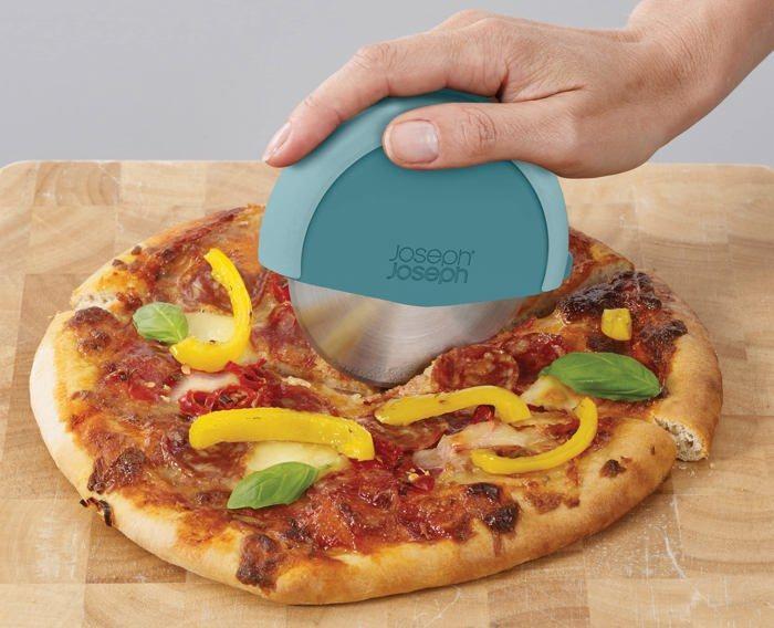 Coupe-pizza - Joseph Joseph - 20215 - Lame Amovible - Protection De La Lame - Compact