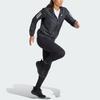 Adidas Classic Series Reflective Stripe Hooded Long Sleeve Jacket Women Outerwear Black IN1576