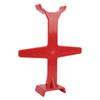 Motorcycle Fork Guard Plastic Dirt Bike Fork Saver Suspension Support Brace Universal for Off Road Travel Red