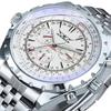 JARAGAR 212 Automatic Design Week Business Watch for Men Military Multifunction Sub-Dials Mechanical Watches Luxury Clock
