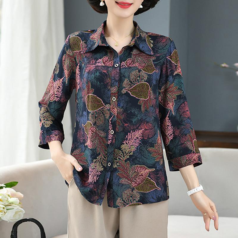 Topuri elegante de dama Vara Marime Plus Casual Camasi cu maneca lunga