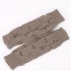 Winter Hand Gloves Soft Warm Gloves Arm Crochet Hollow Out Fingerless Gloves