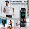 LIGE 1.1" AMOLED Color Display Smartwatch Waterproof Swimming Sports Watch Indoor Outdoor Tracking Smart Band for IOS Android 2