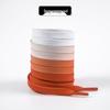 Colorful Gradient Shoelaces for Air Force 1, Skate, and White Casual Shoes (1 Pair)