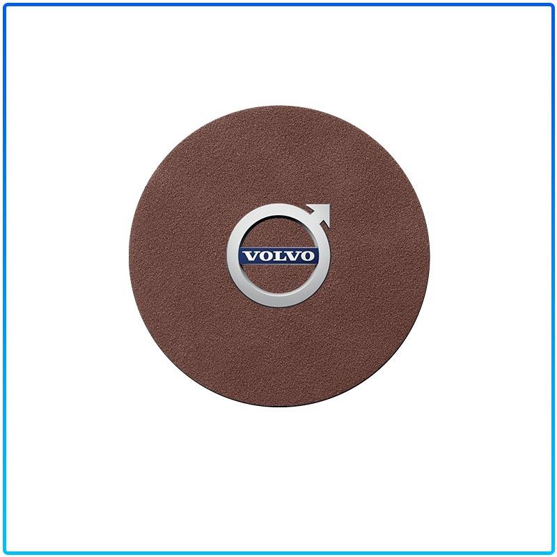 Car Leather Water Coaster Non-Slip Mat Car Bottle Holder Insert Pad For Volvo XC60 XC90 S60 S80 S40 V40 V60 V70 V50 XC70