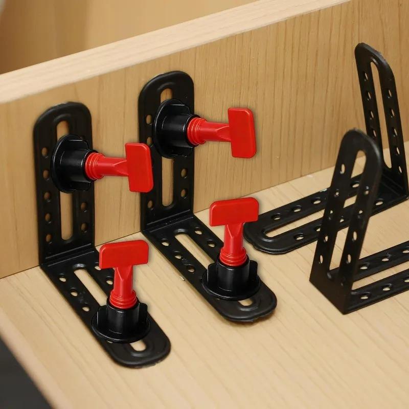 Ceramic Leveler Spacers Kit Tile Leveling System Clips Male Angle Floor Wall Locater Adjuster Laying Construction Tools
