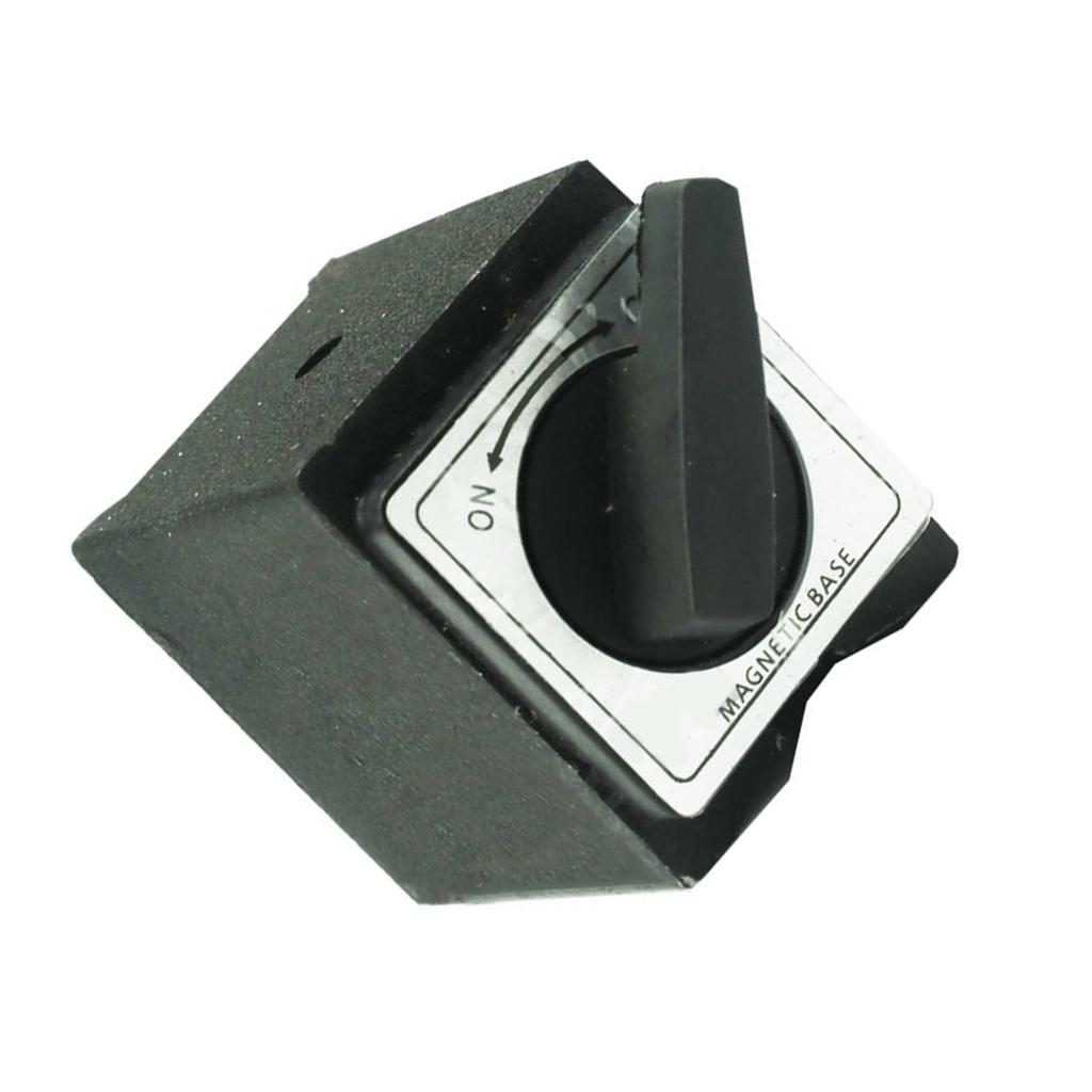 Versatile Magnetic Table Base with V Type Power Magnet Seat Adjustable Magnetic Table Base for Dial Indicator Stand