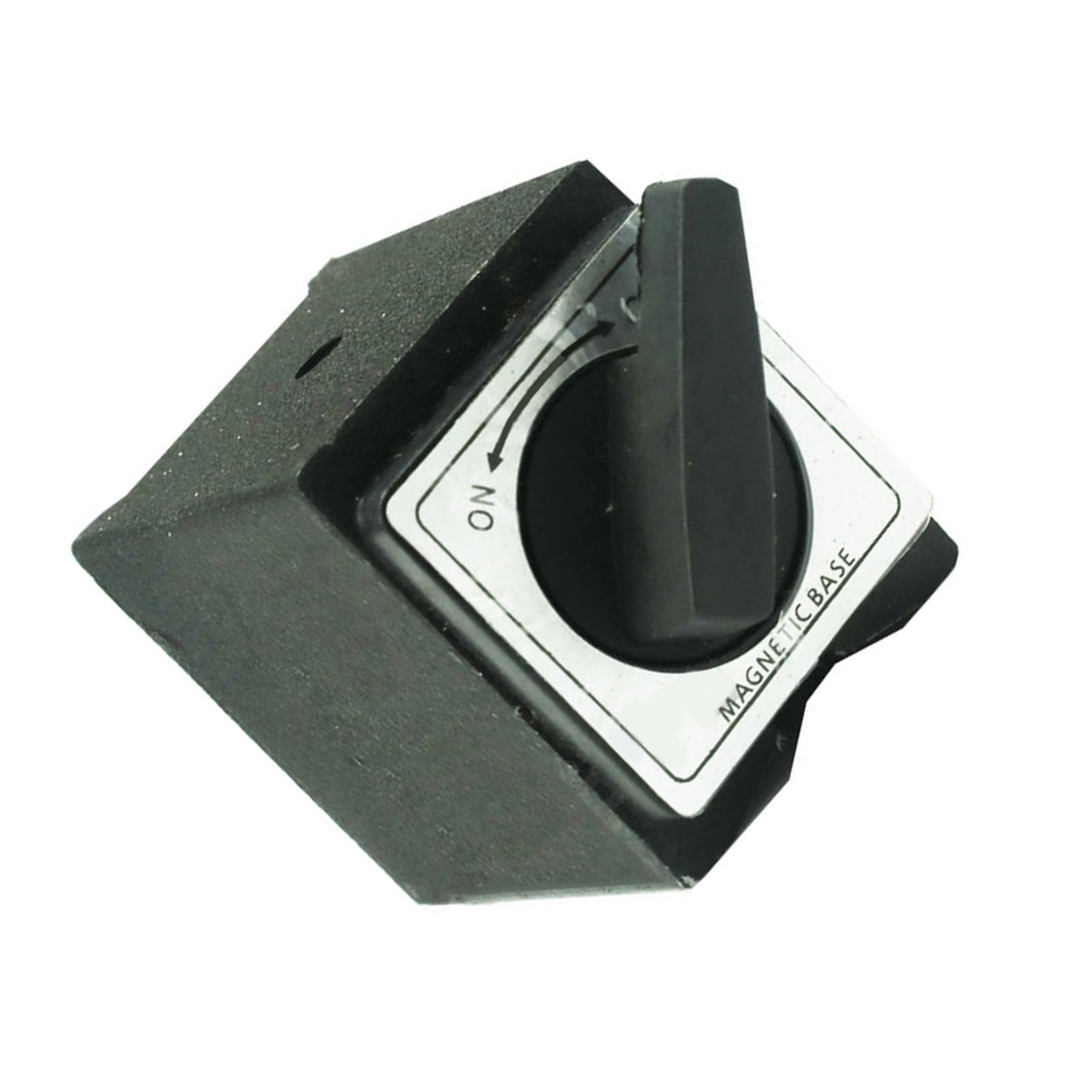 

Versatile Magnetic Table Base with V Type Power Magnet Seat Adjustable Magnetic Table Base for Dial Indicator Stand 4T