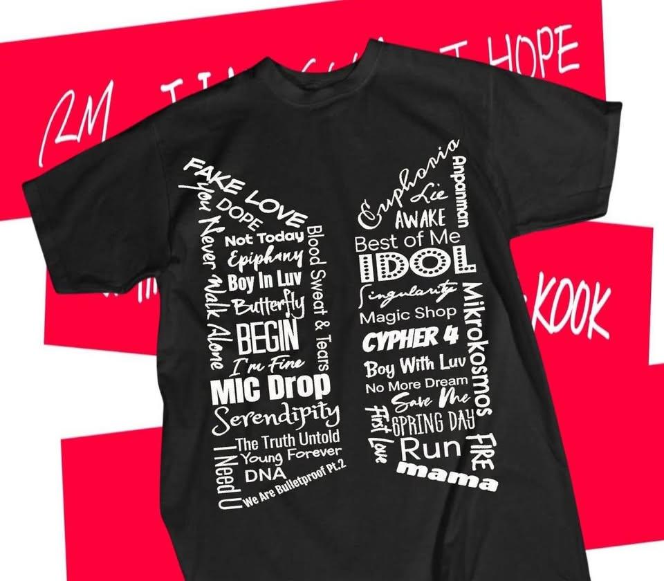 BTS We Are Bulletproof Tour 2026 T-Shirt RM Jin Suga Jhope Jimin Jungkook Shirt Women Men Unisex Oversized Y2k Short Sleeve Cotton Tee