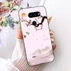 Hülle Für LG K40S 2019 Cover Ästhetisch Niedliche Katze Mode Lustig Bemalt Silikon Handyhülle LMX430HM