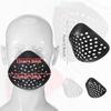 3D Silicone Mask Bracket Women Men Face Protection Support Role-Playing Face Cover Costume Half Face Respiratory Mask Accessory