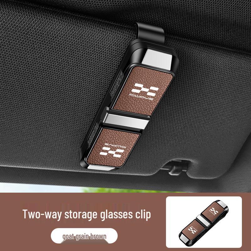 Ai Chi Two-Way Car Glasses Clip 2026 U5/U6 Model – Sunglasses Holder