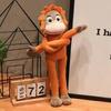 Long Arm Large Plush Monkey Doll Stuffed Doll Orangutan Plush Doll Long Arm Gorilla Doll  Baby Toys